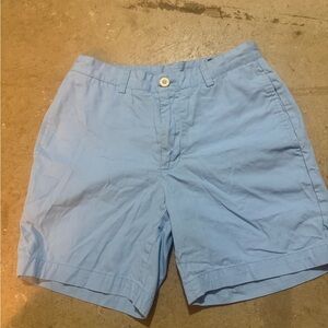 Vineyard Vines Sky Blue Men's Flat Front Shorts